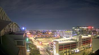 Weather camera view of Minute Maid Park.