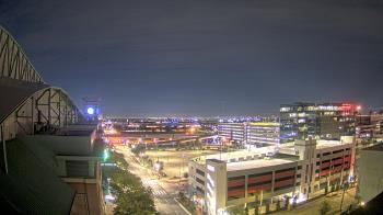 Weather camera view of Minute Maid Park.