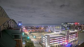 Weather camera view of Minute Maid Park.
