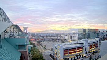 Weather camera view of Minute Maid Park.