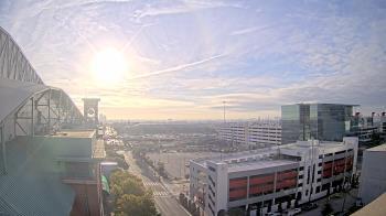 Weather camera view of Minute Maid Park.