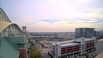 Weather camera view of Minute Maid Park.