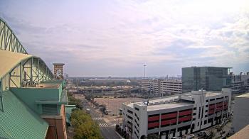 Weather camera view of Minute Maid Park.