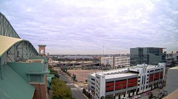 Weather camera view of Minute Maid Park.