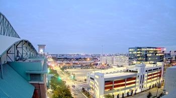Weather camera view of Minute Maid Park.