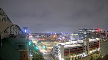 Weather camera view of Minute Maid Park.