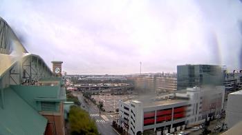 Weather camera view of Minute Maid Park.