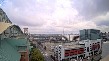 Weather camera view of Minute Maid Park.