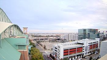Weather camera view of Minute Maid Park.