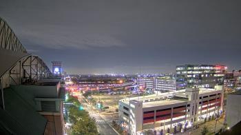 Weather camera view of Minute Maid Park.