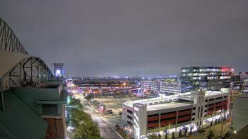 Weather camera view of Minute Maid Park.