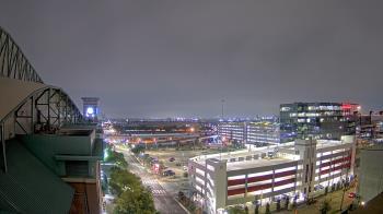 Weather camera view of Minute Maid Park.