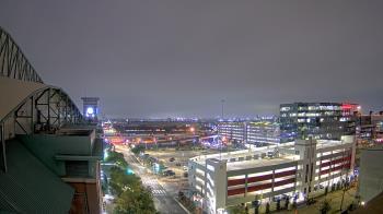 Weather camera view of Minute Maid Park.