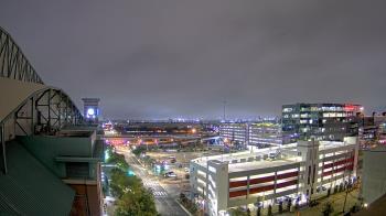 Weather camera view of Minute Maid Park.