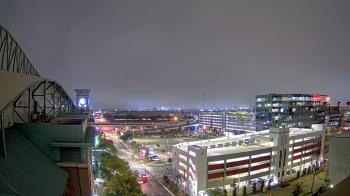 Weather camera view of Minute Maid Park.