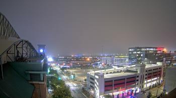 Weather camera view of Minute Maid Park.