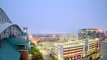 Weather camera view of Minute Maid Park.
