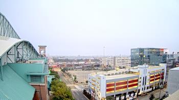 Weather camera view of Minute Maid Park.