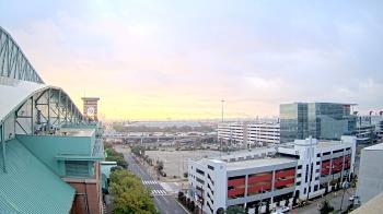 Weather camera view of Minute Maid Park.