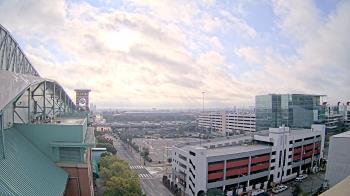 Weather camera view of Minute Maid Park.