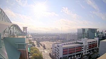 Weather camera view of Minute Maid Park.