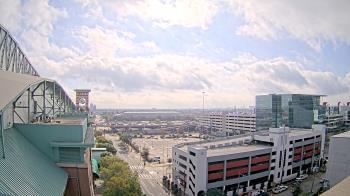 Weather camera view of Minute Maid Park.