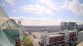 Weather camera view of Minute Maid Park.