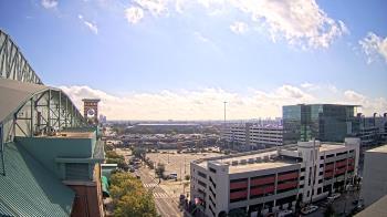 Weather camera view of Minute Maid Park.