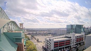 Weather camera view of Minute Maid Park.