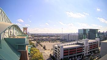 Weather camera view of Minute Maid Park.
