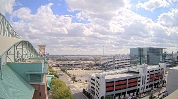 Weather camera view of Minute Maid Park.