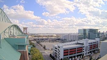 Weather camera view of Minute Maid Park.