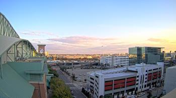 Weather camera view of Minute Maid Park.