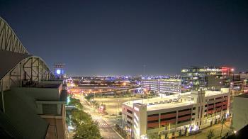 Weather camera view of Minute Maid Park.