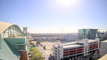 Weather camera view of Minute Maid Park.