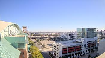 Weather camera view of Minute Maid Park.