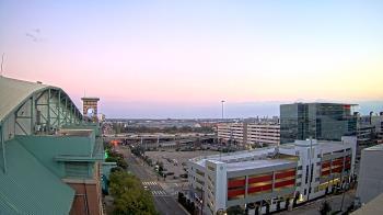 Weather camera view of Minute Maid Park.