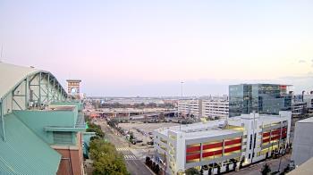 Weather camera view of Minute Maid Park.