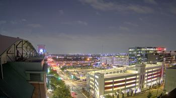 Weather camera view of Minute Maid Park.