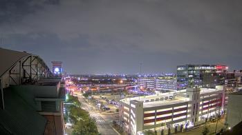 Weather camera view of Minute Maid Park.