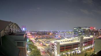 Weather camera view of Minute Maid Park.