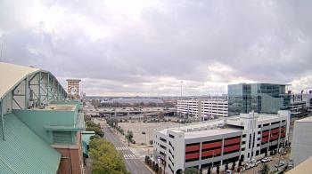 Weather camera view of Minute Maid Park.