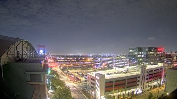 Weather camera view of Minute Maid Park.