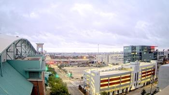 Weather camera view of Minute Maid Park.