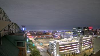 Weather camera view of Minute Maid Park.
