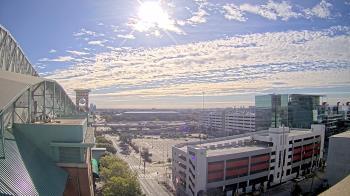 Weather camera view of Minute Maid Park.