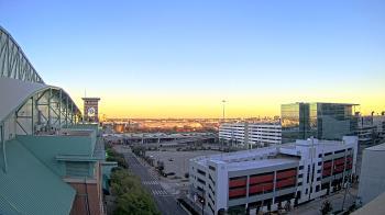 Weather camera view of Minute Maid Park.