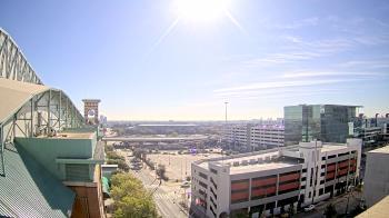 Weather camera view of Minute Maid Park.