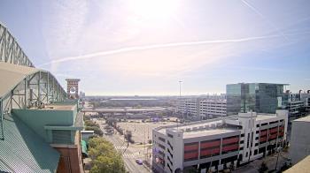 Weather camera view of Minute Maid Park.