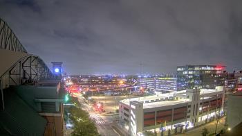Weather camera view of Minute Maid Park.